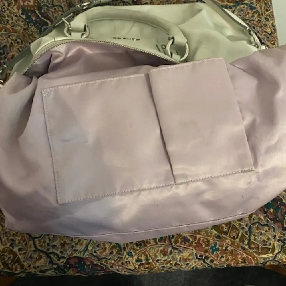 Coach F15447 Ashley Cream Convertible bag